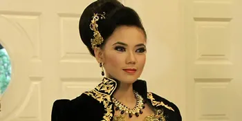 [Foto] Intip Detil Baju Pernikahan Purie Mahadewi