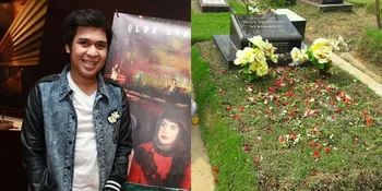 FOTO: Jelang Ramadan, Makam Olga Syahputra Sepi Peziarah