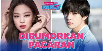 Foto Jennie BLACKPINK Bersama V BTS Kembali Beredar, Fans: Editan?