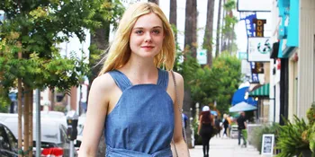 [FOTO] Jika Elle Fanning Tanpa Make Up & Tampil Berantakan