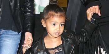 FOTO: Ke Gereja, North West Bawa Handbag Branded Puluhan Juta