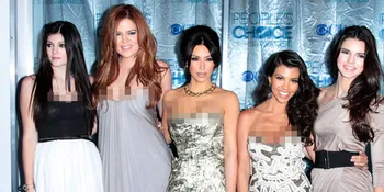 [FOTO] Keluarga Besar Kardashian Kumpul, Sehangat Mentari Senja