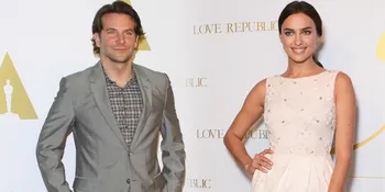 FOTO: Ketahuan! Bradley Cooper - Irina Shayk Ciuman di Depan Umum