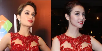 [FOTO] Ketahuan! Cinta Laura Pinjam Dress Velove Vexia