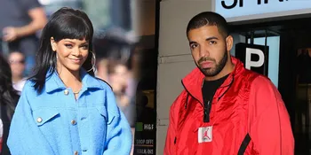 [FOTO] Ketahuan Pelukan di Depan Umum, Ada Apa Rihanna &#38; Drake?