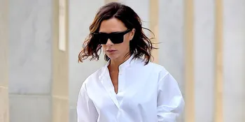 [FOTO] Ketika Victoria Beckham Pakai 'Baju Tidur' di Depan Umum
