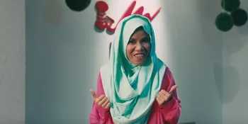 [FOTO] Lama Menghilang, Dijah Yellow Kini Mantap Berhijab