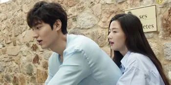 FOTO: Lee Min Ho - Jun Ji Hyun Saling Berpandangan Manis