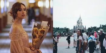 FOTO: Liburan di Tokyo, Begini Gaya Kasual &#38; Girly Ala Pamela Bowie