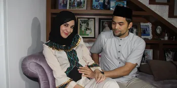 [Foto] Lucunya Shireen Sungkar dan Teuku Wisnu Saat Adu Perut