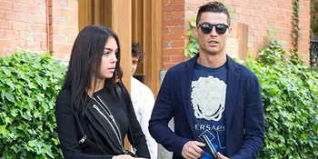 [FOTO] Manisnya Momen Kebersamaan Cristiano Ronaldo Bareng Pacar &#38; 3 Anaknya