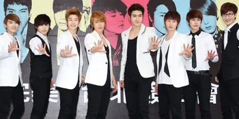 [FOTO] Megahnya Panggung Super Junior di Konser Ultah RCTI