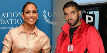 [FOTO] Mesra di Pesta, Jennifer Lopez &#38; Drake Ciuman
