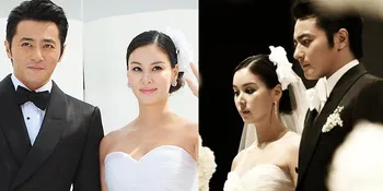 FOTO: Momen Manis Jang Dong Gun - Go So Young Antar Anak Sekolah