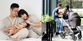 FOTO: Momen Manis Putri Titian dan Junior Liem Dengan Baby Iori