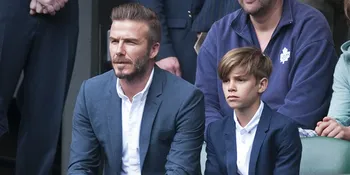 [FOTO] Momen Mesra David Beckham dan Putranya, Bikin Melting!