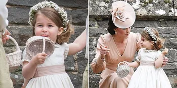[FOTO] Nggak Sengaja Jatuh, Charlotte Elizabeth Diana Nangis