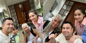 Foto Opa Gideon Kakek Rafathar yang Nyentrik, Mirip Nagita Slavina