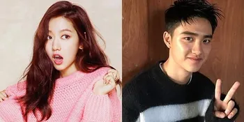 Foto: Park Shin Hye Berlutut di Hadapan D.O. EXO