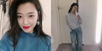 FOTO: Pasca Putus, Sulli Nggak Lagi Posting Aneh-Aneh di IG