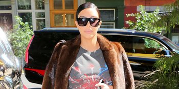 [FOTO] Perdana! Inilah Penampilan Kim Kardashian Pasca Melahirkan