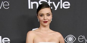 [FOTO] Perdana! Miranda Kerr Pamerkan Perut Buncitnya di Red Carpet