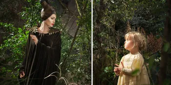 Foto Pertama Angelina Jolie dan Vivienne di 'MALEFICENT' Dirilis