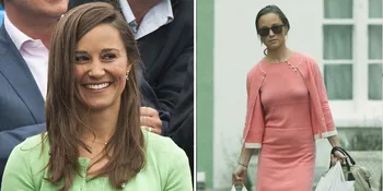[Foto] Pippa Middleton Dalam Balutan Krim Strawberry