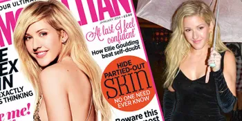 [Foto] Pose Seksi Ellie Goulding Untuk Majalah Gaya Hidup