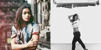 FOTO: Rajin Olahraga, Adinia Wirasti Pamerkan Perutnya Yang Rata