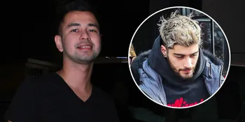 [FOTO] Rambut Dicat Pirang, Gaya Raffi Ahmad Mirip Zayn Malik?