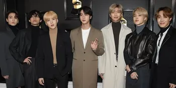 Foto Red Carpet dan Penampilan BTS di Panggung 2020 Grammy Awards, Bikin Makin Jatuh Hati