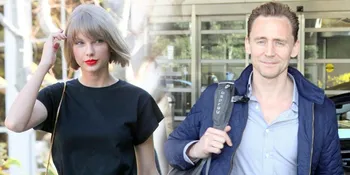 [FOTO] Renang Bareng, Taylor Swift Peluk Mesra Tom Hiddleston
