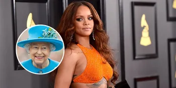 [FOTO] Rihanna Bikin Ratu Elizabeth II Jadi 'Bahan Lelucon'