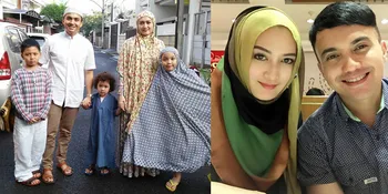 [FOTO] Segera Cerai, Sahrul Gunawan Pilih Salat Ied Bareng Istri