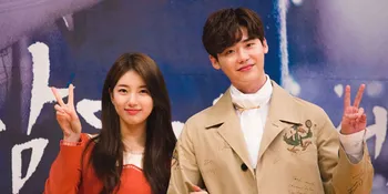 FOTO: Sisi Romantis Lee Jong Suk Tenangkan Suzy Miss A Yang Menangis
