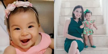 FOTO: So Cute! Ekspresi Ceria Nastusha Naik Kereta Bareng Chelsea