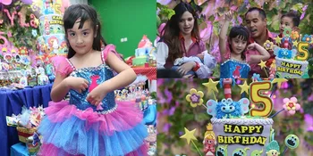FOTO: So Cute! Mikhayla Pakai Kostum Princess di Pesta Ultah ke-5
