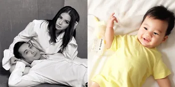 FOTO So Cute! Momen Manis Putri Titian Kecup Gemas Pipi Baby Iori