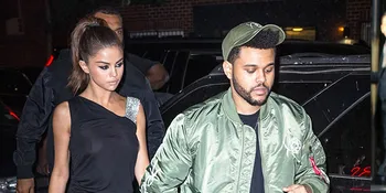 [FOTO] So Sweet! Selena Gomez Cium Punggung The Weeknd di Depan Umum