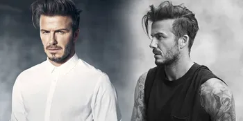 FOTO: Style Ganteng David Beckham Dinner Eksklusif di China