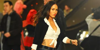 [FOTO] Syuting 'TMNT 2', Megan Fox Nyaris Tak Dikenali