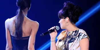 [Foto] Tak Lagi Seksi, Lily Allen Iri Pada Model Ini?