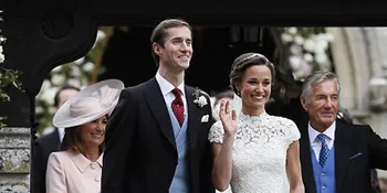 FOTO: Wajah Lelah Pippa Middleton &#38; James Usai Pesta Pernikahan