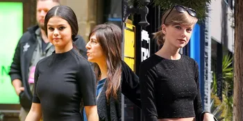 FOTO: Wajah Usai Nge-Gym Taylor Swift - Selena, Polos Berkeringat