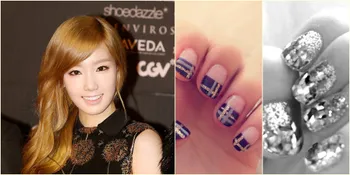 [FOTO] Warna-Warni Nail Art Ala Taeyeon Girls Generation, Cantik?