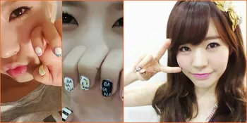 [FOTO] Yuk Intip Cantiknya Nail Art Ala Sunny Girls Generation