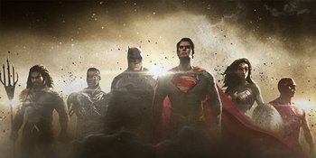 FOTO: Zack Snyder Bocorkan Kostum Film Superhero 'JUSTICE LEAGUE'