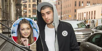 [FOTO] Zayn Malik Tertangkap Keluar Dari Apartemen Gigi Hadid