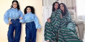 Fotocopy-an Sang Mama - Sering Kembaran Outfit, Ini 8 Potret Kekompakan Krisdayanti dan Amora Lemos